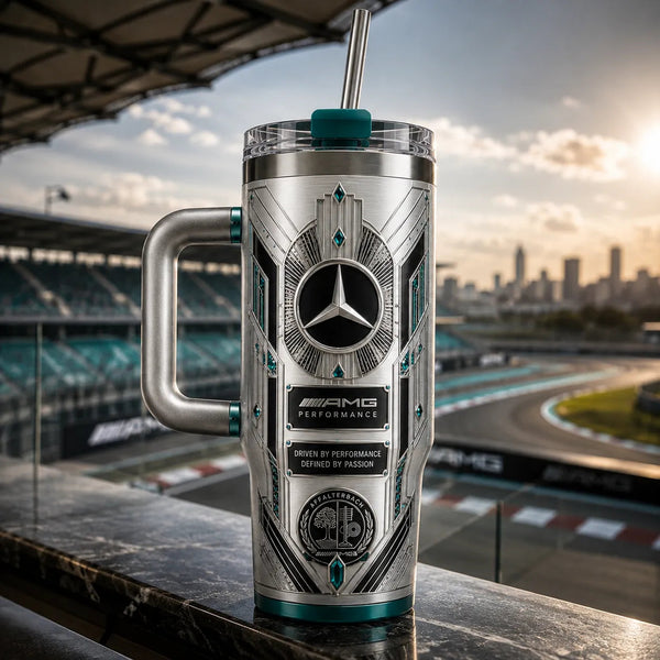 AMG Deco - Silver Geometry With Serious Presence - main